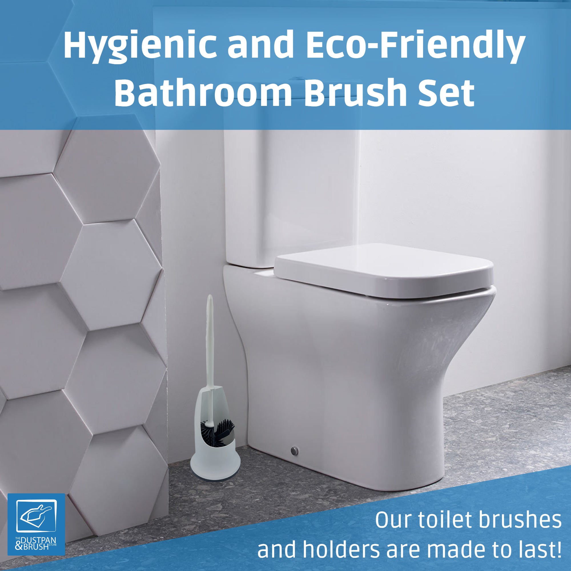 Toilet Brush And Holder,toilet Bowl Cleaning Brush Set,under Rim Lip Brush  And Storage For Bathroom