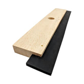 18" Wooden Floor Squeegee - HEAD ONLY