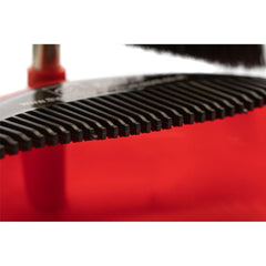 Long Multi Section Handle Dustpan and Brush Set - Red