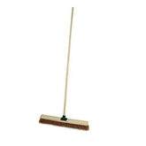 24" (60cm) Stiff Bassine Warehouse Platform Broom, Large Stiff Brush
