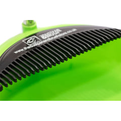 Long Multi Section Handle Dustpan and Brush Set - Green