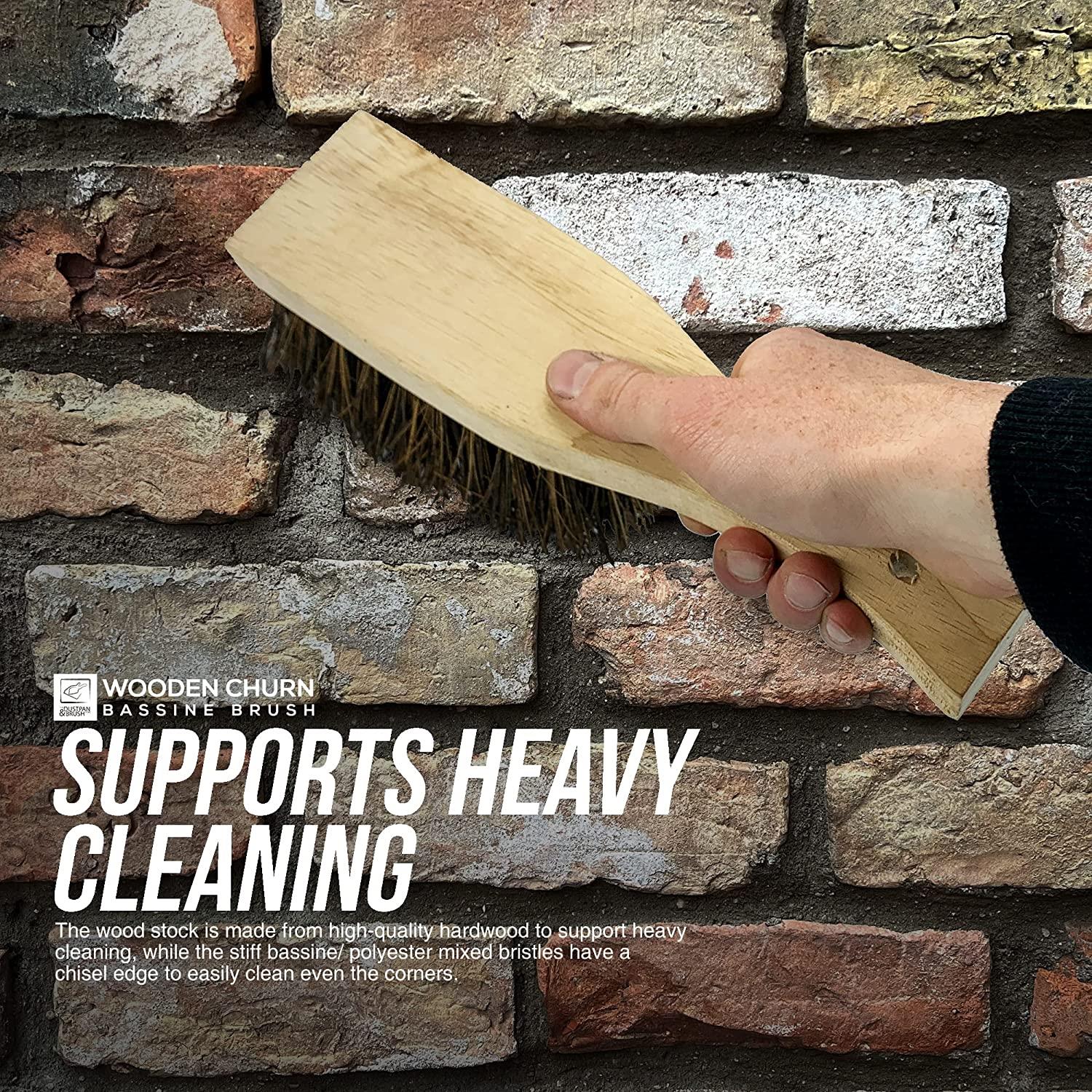 Traditional Wooden Churn Brush - The Dustpan and Brush Store