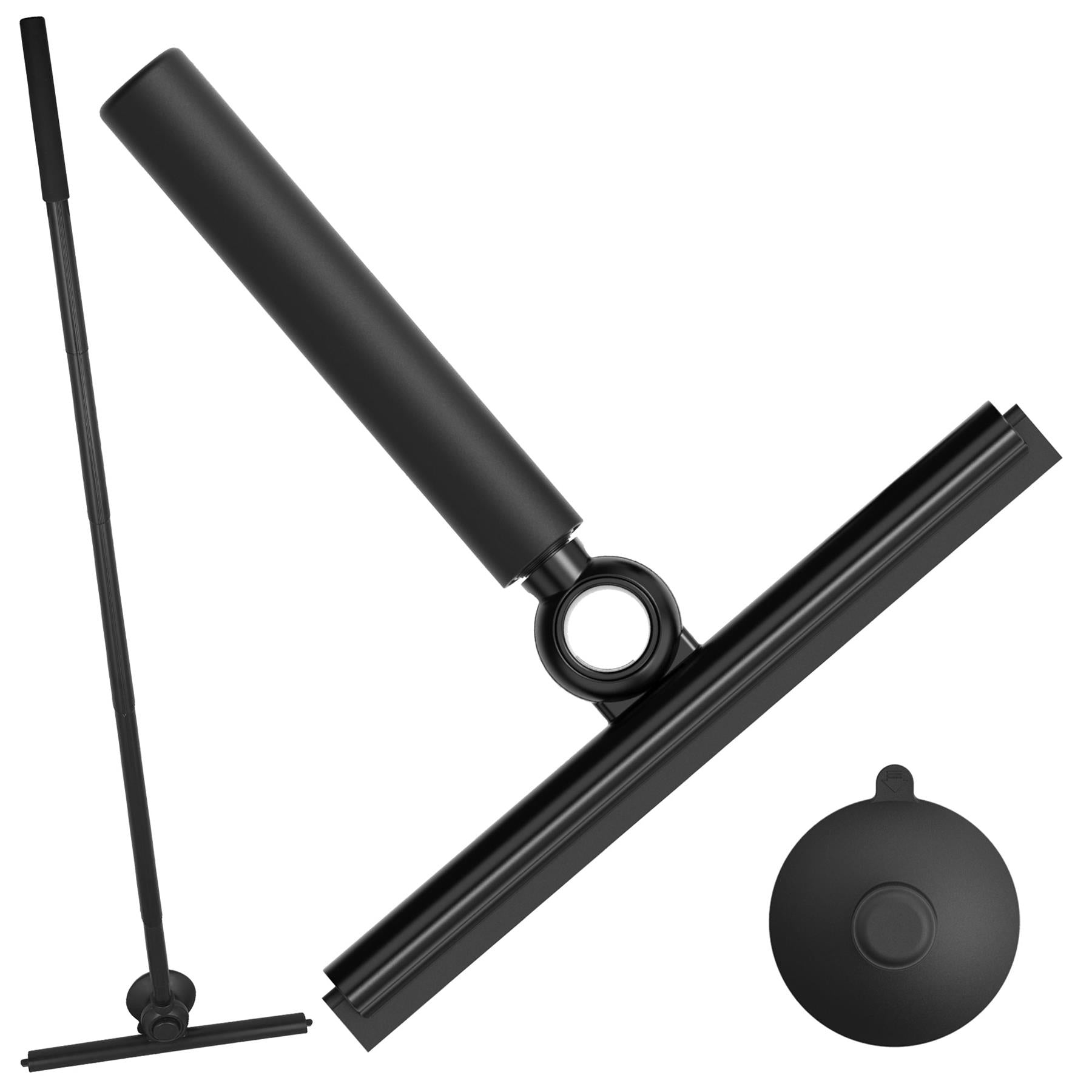 Squeegee with Telescopic Handle and Rotatable Head - The Dustpan and Brush Store