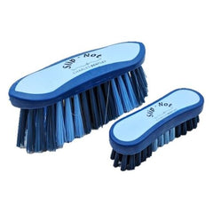 Charles Bentley Slip-Not Equestrian Horse Grooming Cleaning Brush Kit Blue Set