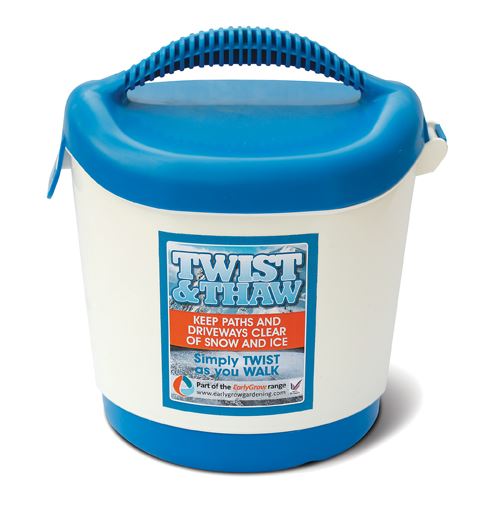 Hand Held Rock Salt & Grit Spreader Shaker for Paths & Driveways - The Dustpan and Brush Store