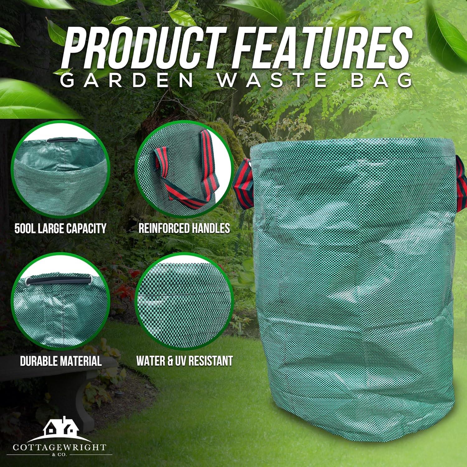 Garden Waste Bag 500L - The Dustpan and Brush Store