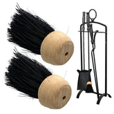 Newman and Cole Round Companion Brush Head - Pack of 2