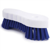 Blue Scrubbing Brush Food Hygiene Stiff Double Winged Floor Scrub Hand Deck Brush