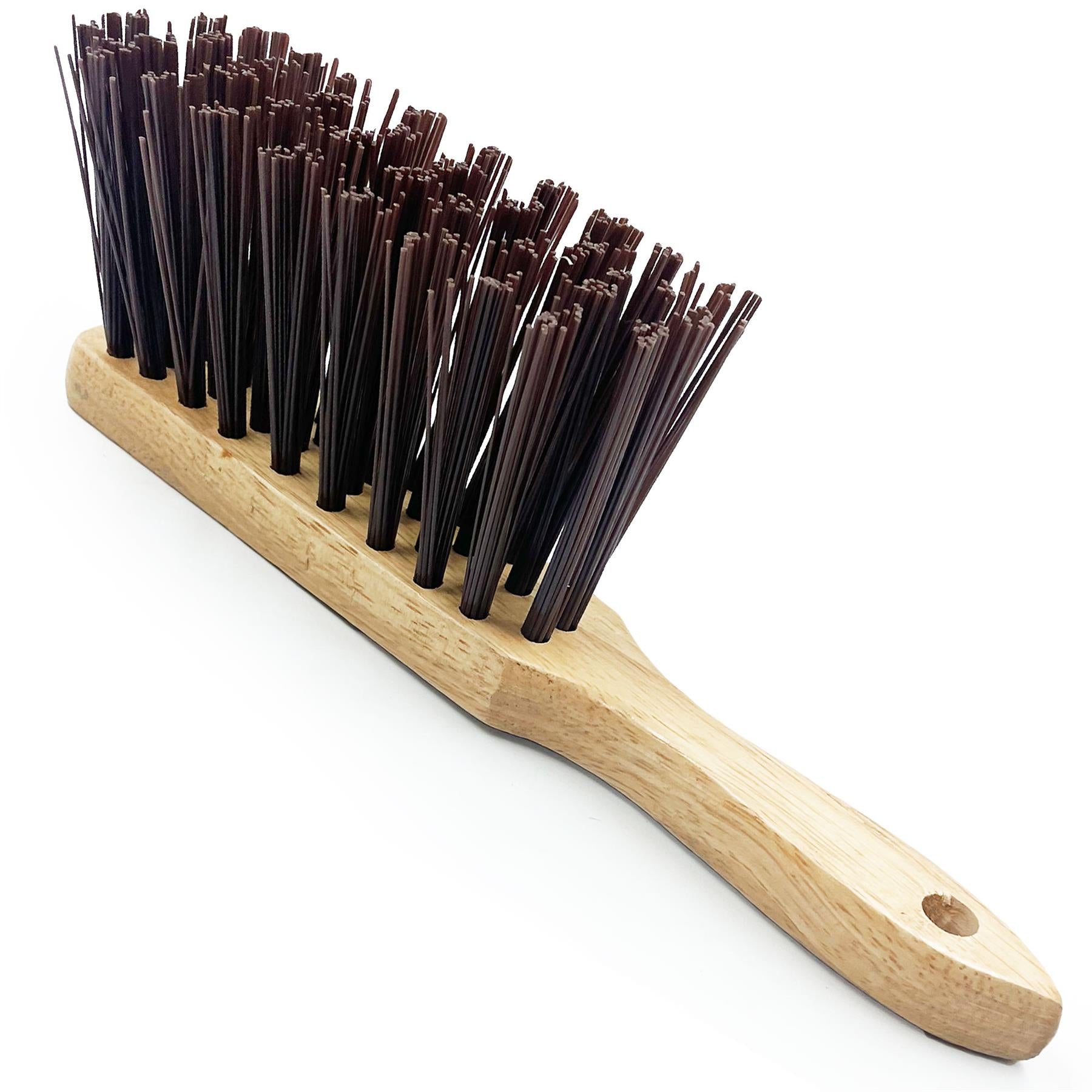 Newman and Cole Varnished Stiff PVC Hand Brush - The Dustpan and Brush Store