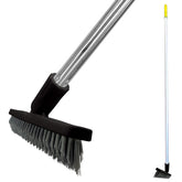 Colour Coded Yellow Handle and Angled Grout Brush Head