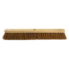 24" Newman and Cole Natural Coco Broom Head with Hole