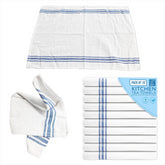 Caterers Tea Towel Blue - Pack of 10