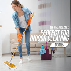 Bamboo Noodle Mop Head Refills - Pack of 2