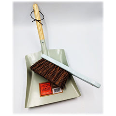 Heritage Green Coal Shovel with Hand Brush Set