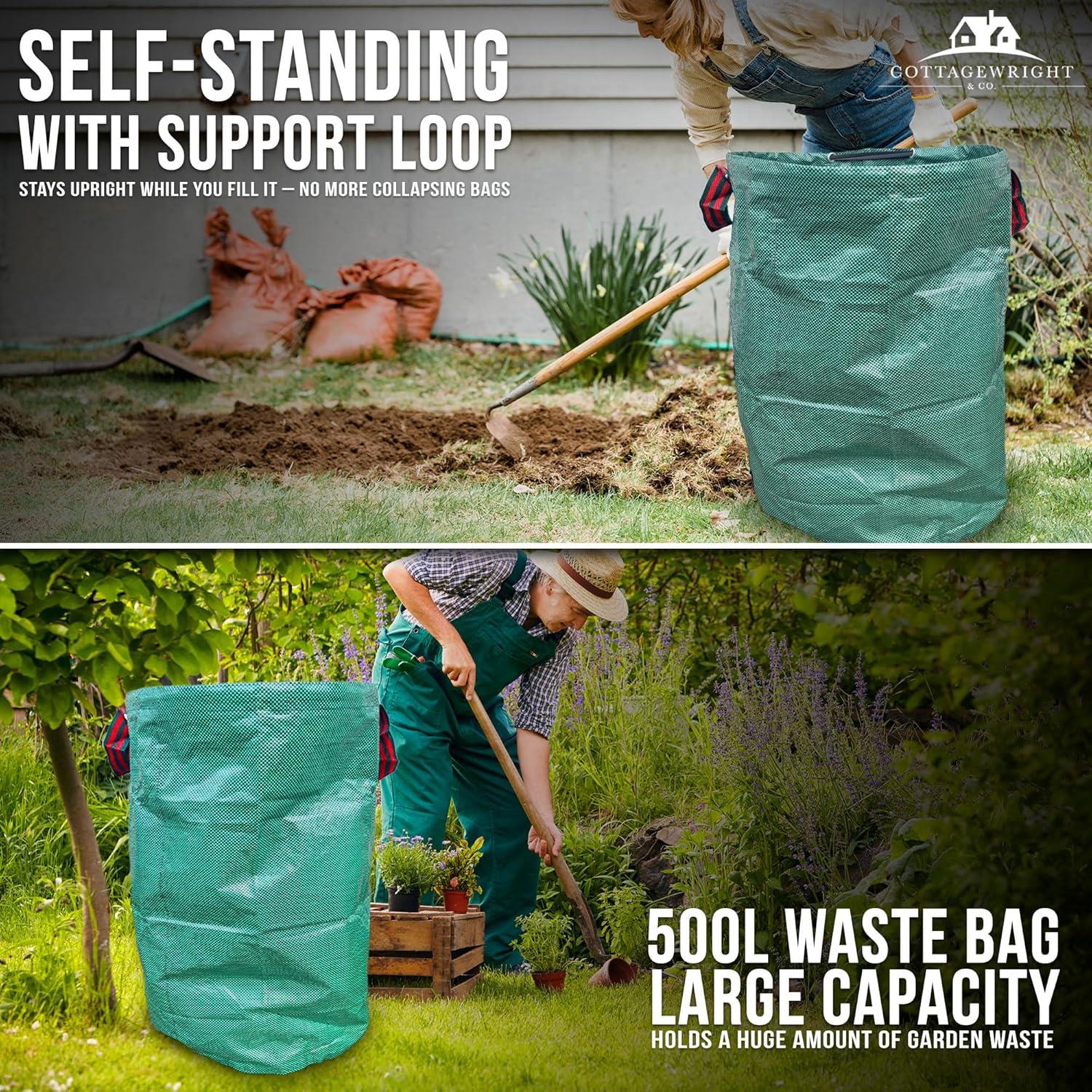 Garden Waste Bag 500L - The Dustpan and Brush Store
