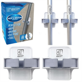 Broom & Mop Holder | Wall Mounted Adhesive Grip