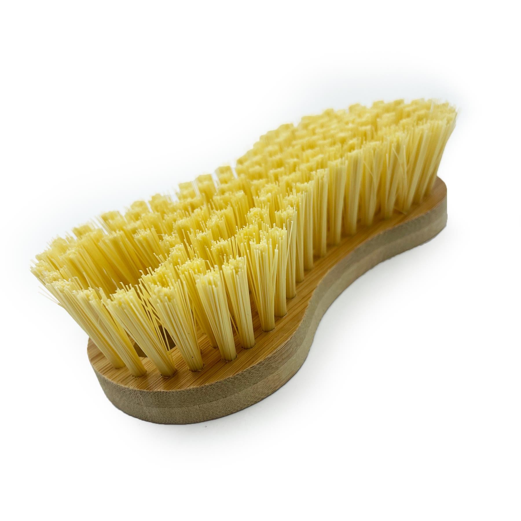 Bamboo Scrubbing Hand Brush - The Dustpan and Brush Store
