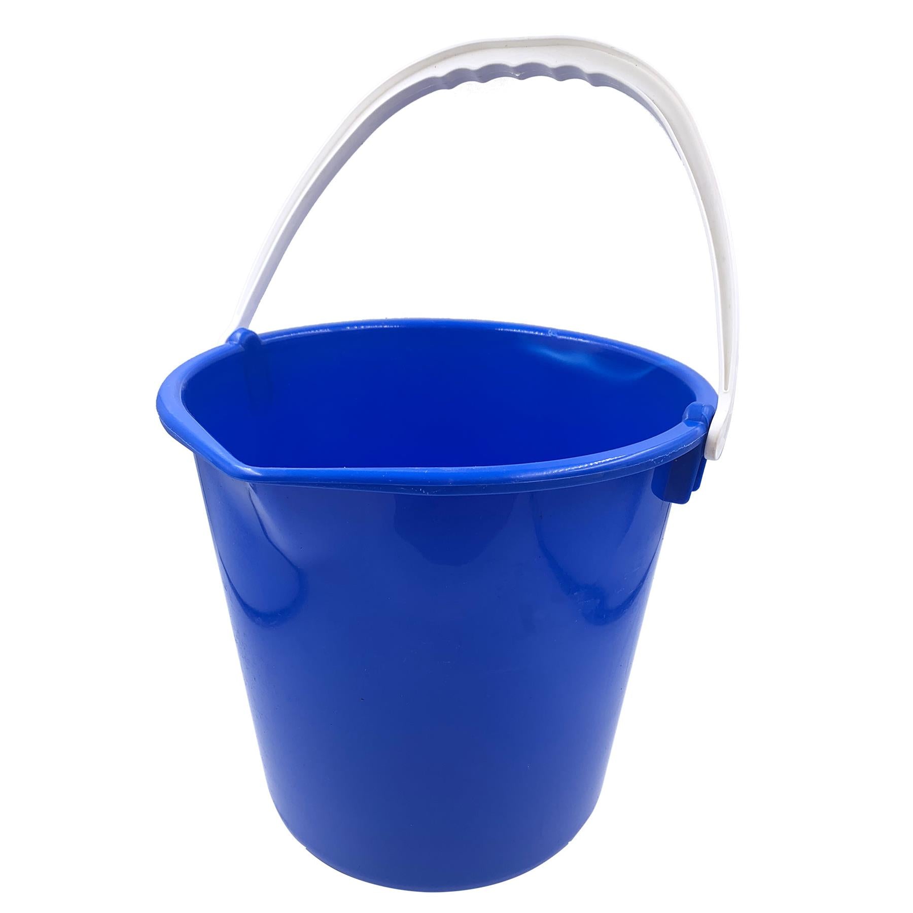 10L Blue Bucket - The Dustpan and Brush Store