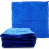 Blue Microfibre Cloths - Pack of 10