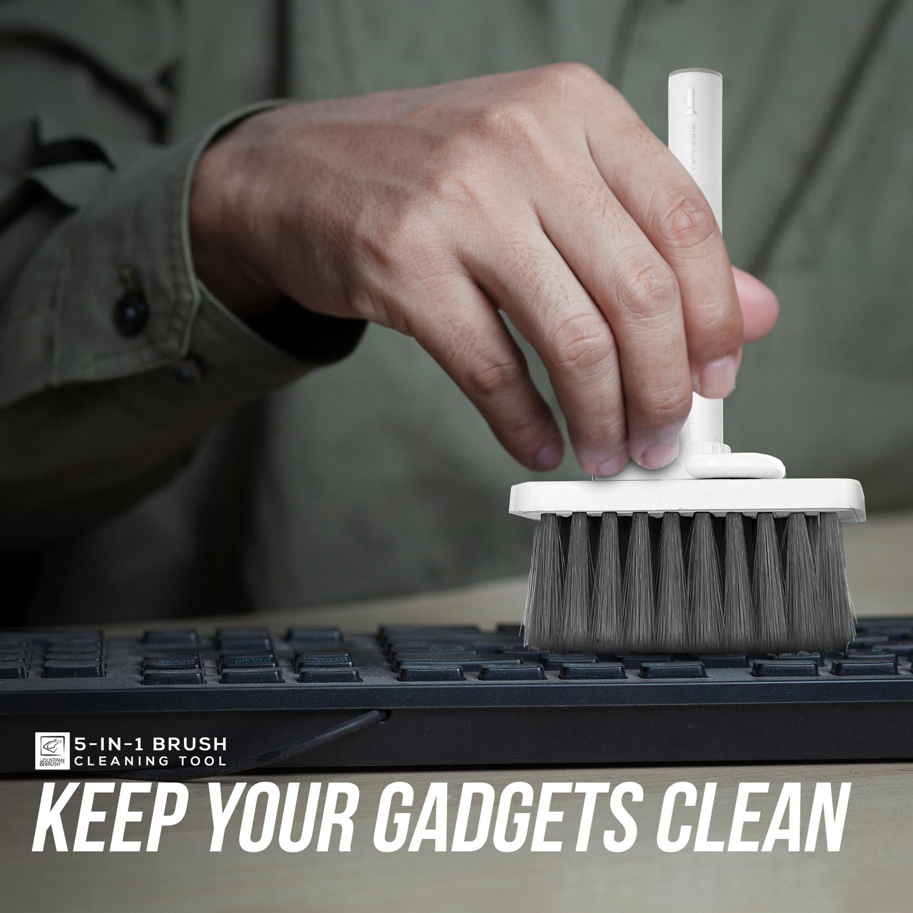 5 in 1 Electronics Cleaning Brush - The Dustpan and Brush Store