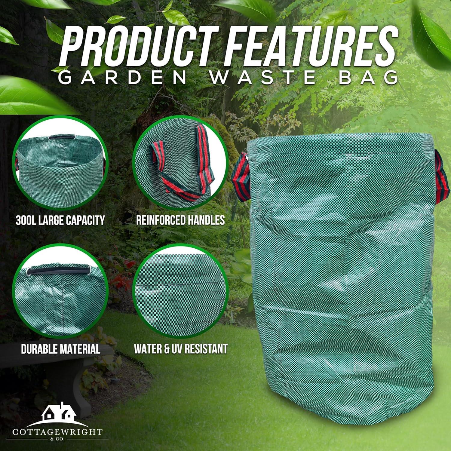 Garden Waste Bag 300L - The Dustpan and Brush Store