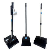 Heavy Duty Long Handled Dustpan and Brush Set on white background