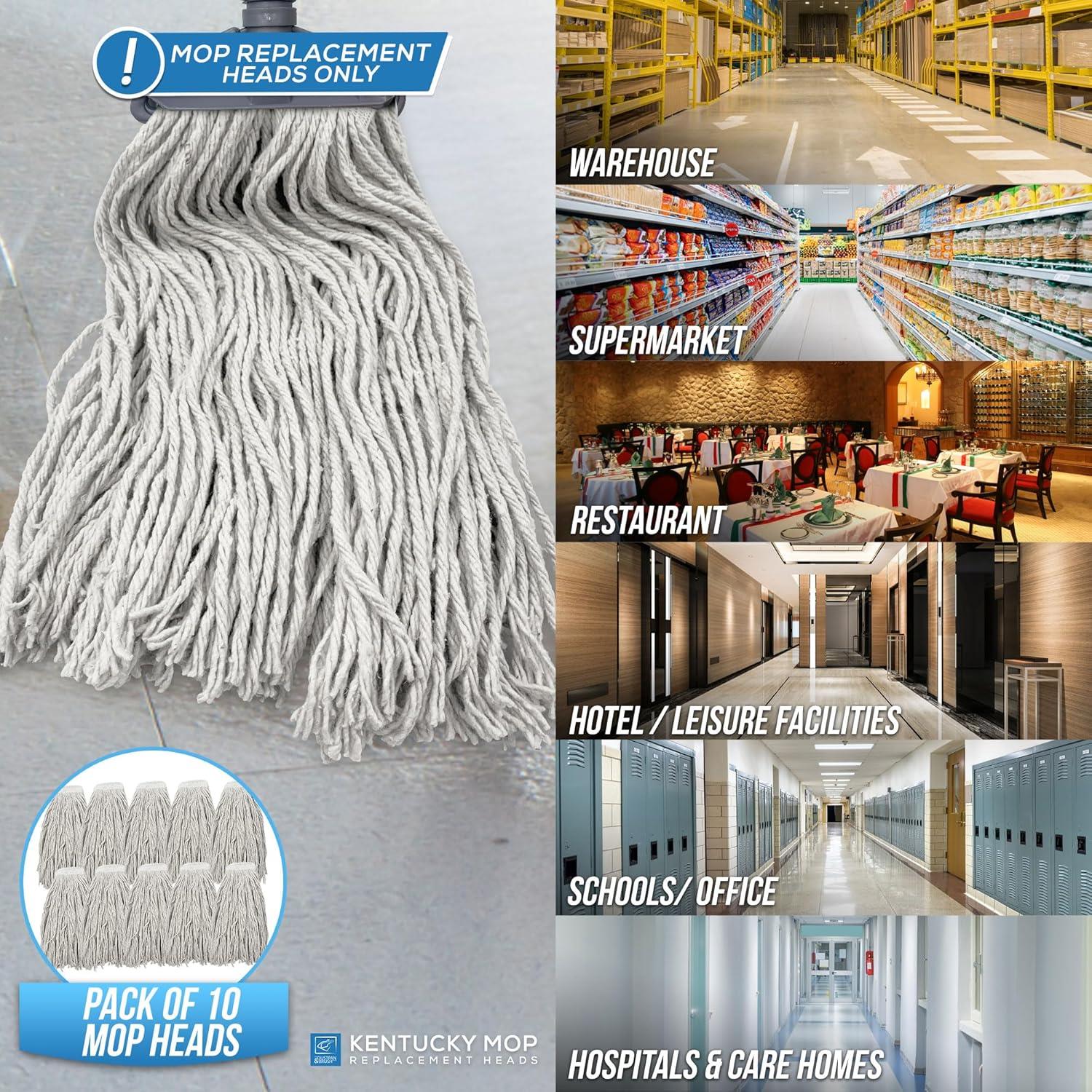 Kentucky Mop Head - Pack of 10 - The Dustpan and Brush Store