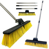 18" Yard Broom with Multi Section Handle
