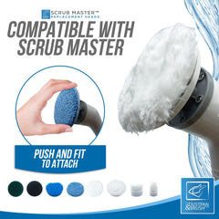 Full Set of Replacement Attachments for Scrub Master