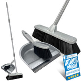 Indoor Broom and Dustpan Set