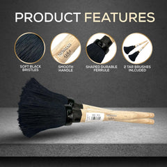 Small Tar Brush - Pack of 2