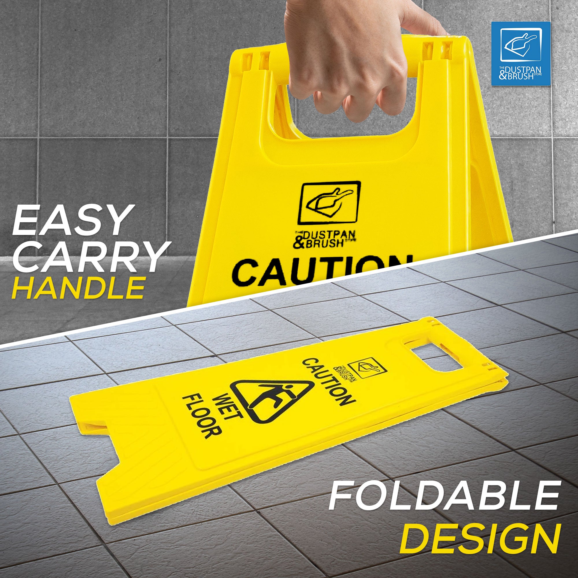 Wet Floor Sign - The Dustpan and Brush Store