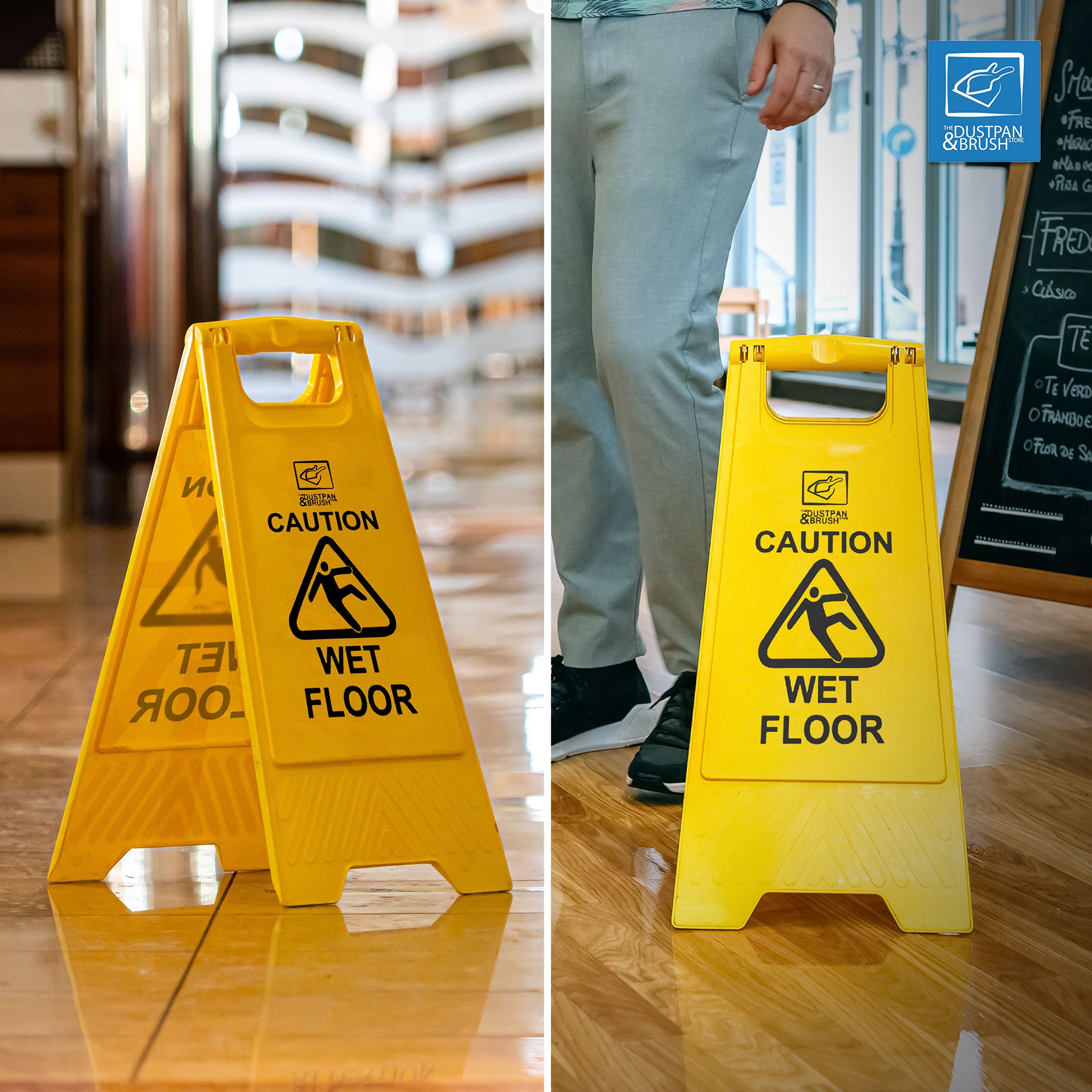 Wet Floor Sign - The Dustpan and Brush Store