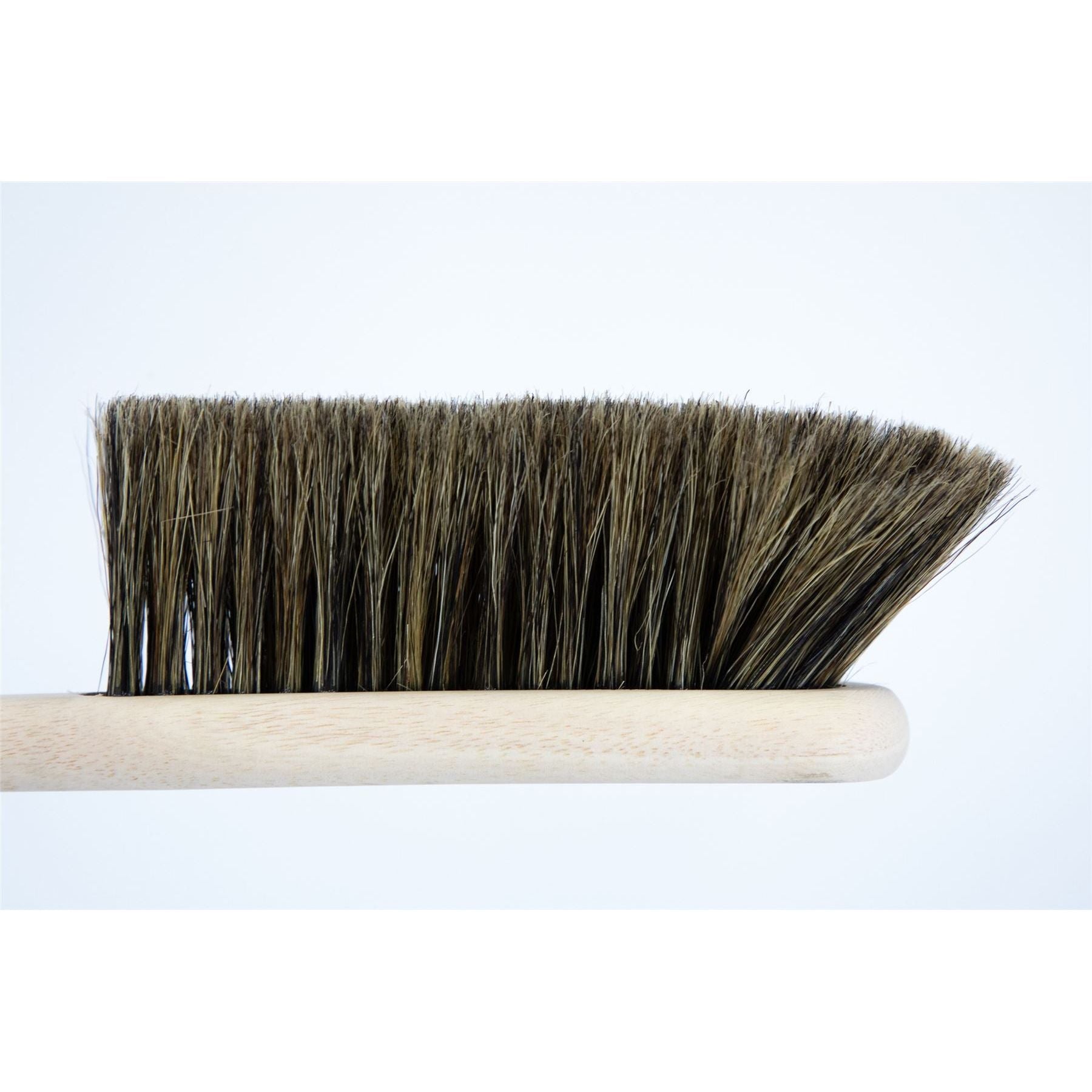Unvarnished Plain Pure Natural Real Bristle Hair Soft Banister Hand Brush - The Dustpan and Brush Store