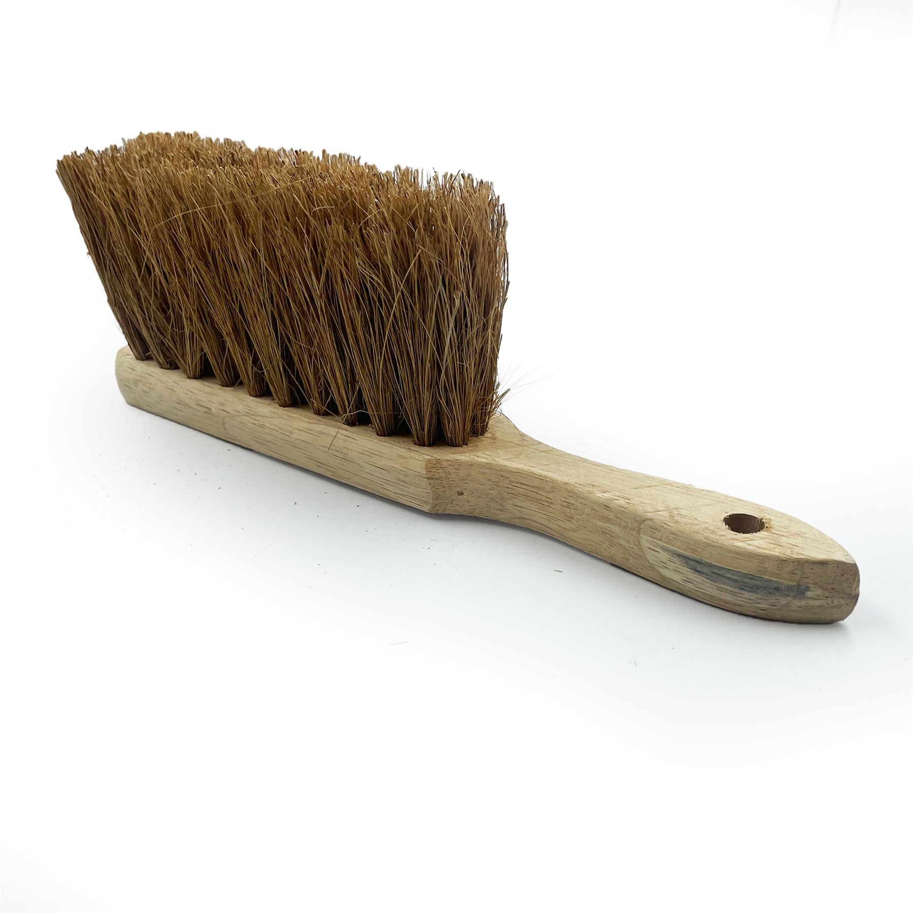 Newman and Cole Natural Coco Wooden Hand Brush - The Dustpan and Brush Store
