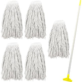 TDBS Yellow Kentucky Mop Set - 5 Heads