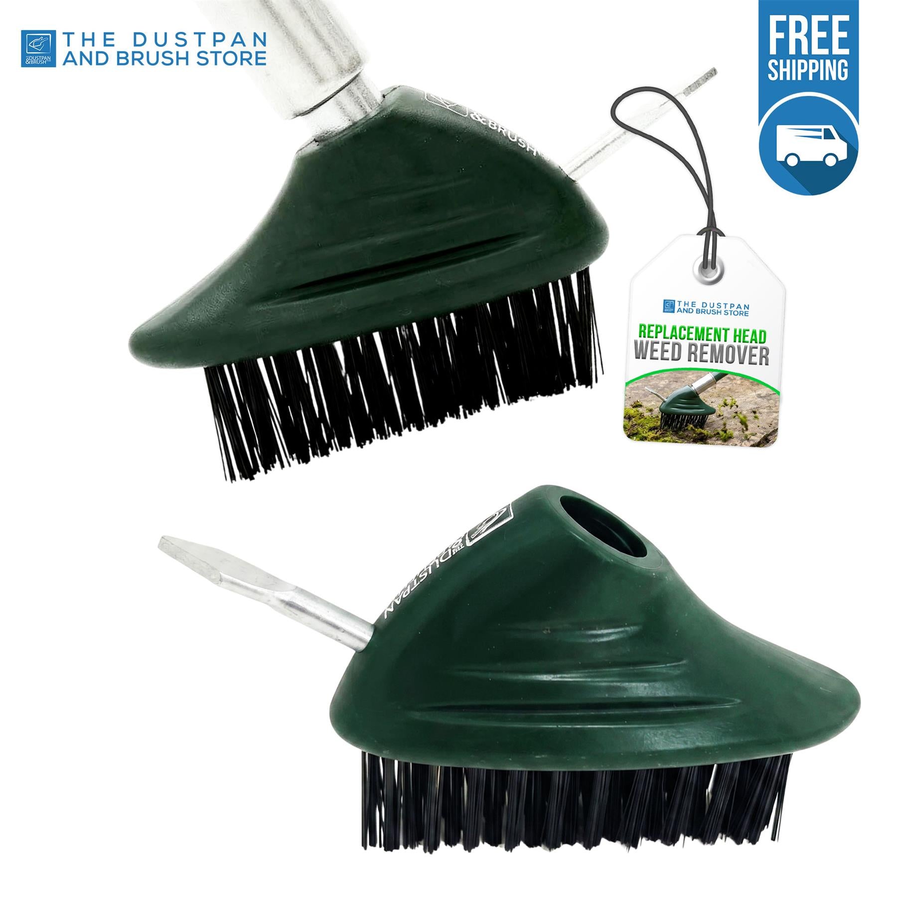 Replacement Weed Brush Head – Steel Wire Joint & Patio Cleaner - The Dustpan and Brush Store