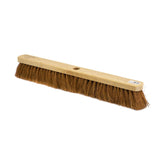 18" Newman and Cole Natural Soft Coco Broom Head with Hole