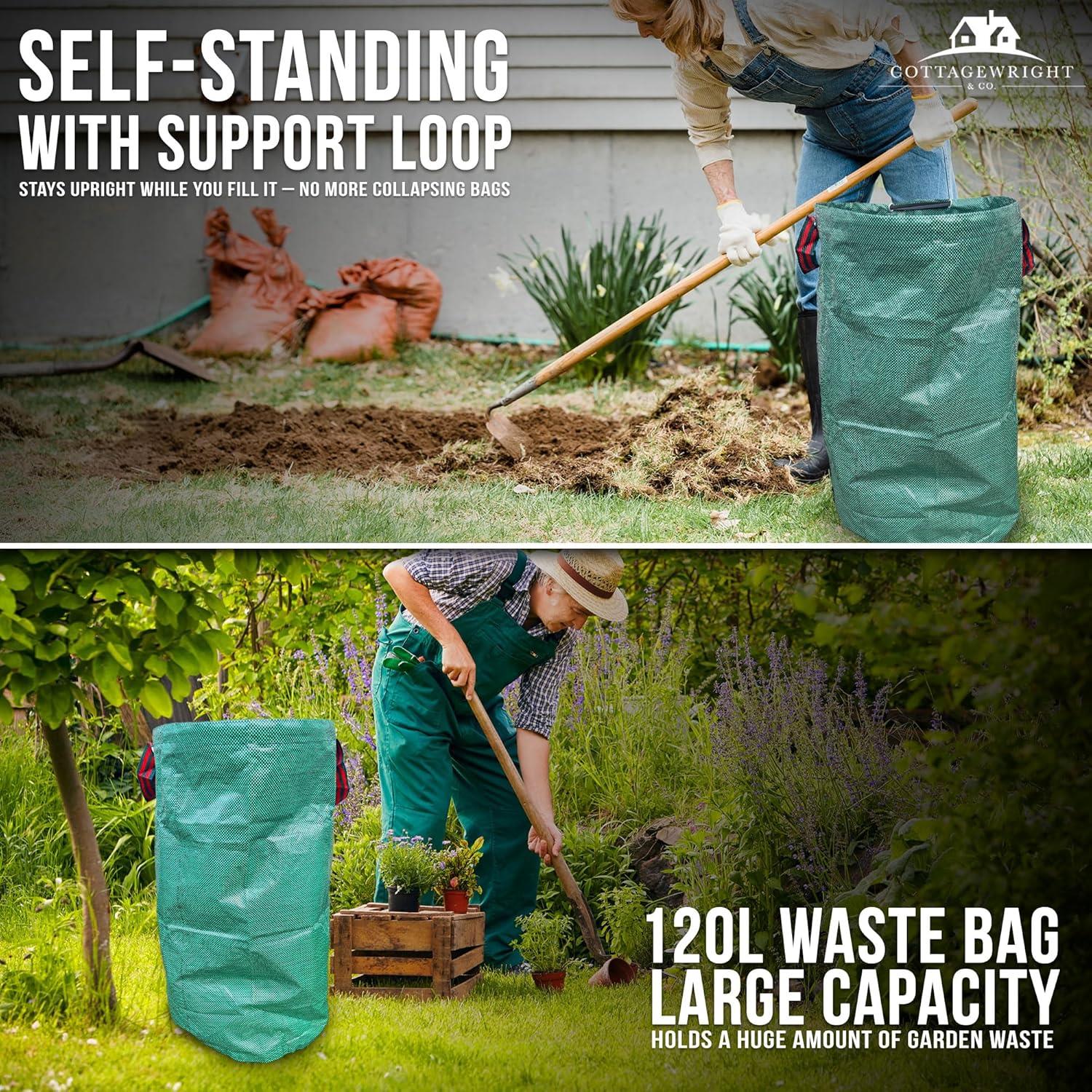 Garden Waste Bag 120L - The Dustpan and Brush Store