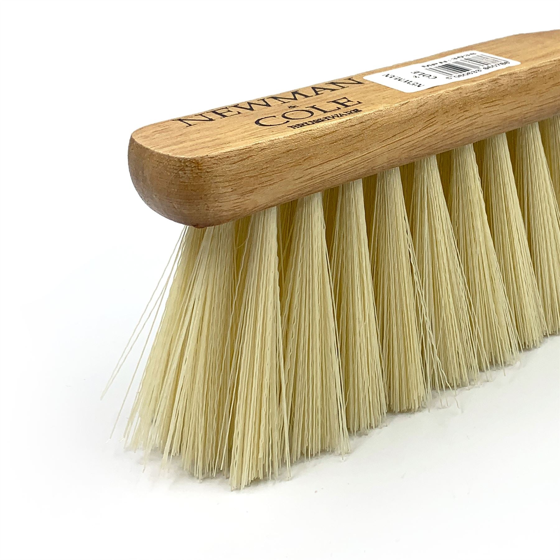 Newman and Cole Cream Metal Dustpan and Brush Set | Hooded Design - The Dustpan and Brush Store