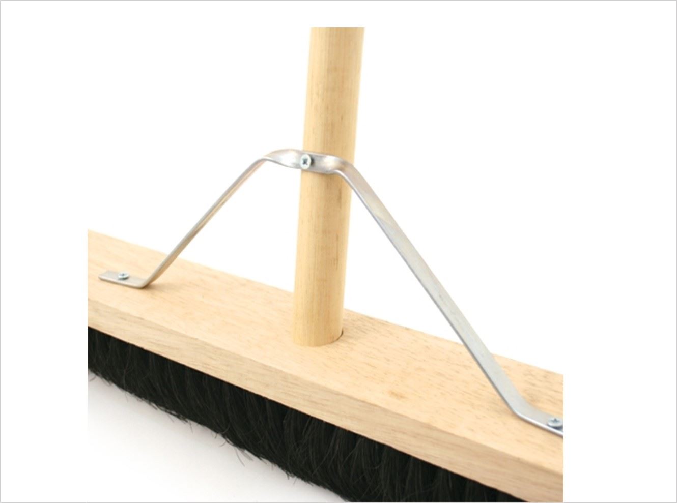 Metal Broom Support Stay Bracket Arm for Platform Brooms – 35cm - The Dustpan and Brush Store