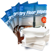 200 Dry Floor Mop Refill Cloths - 4 Packs of 50
