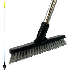 Colour Coded Yellow Handle and Angled Grout Brush Head