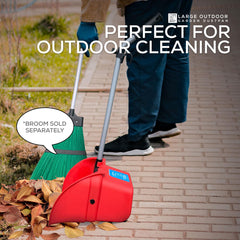 Long Handled Garden Dustpan Scoop