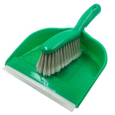 Colour Coded Green Dustpan Set