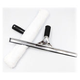 Stainless Steel Squeegee and Microfibre Applicator Set