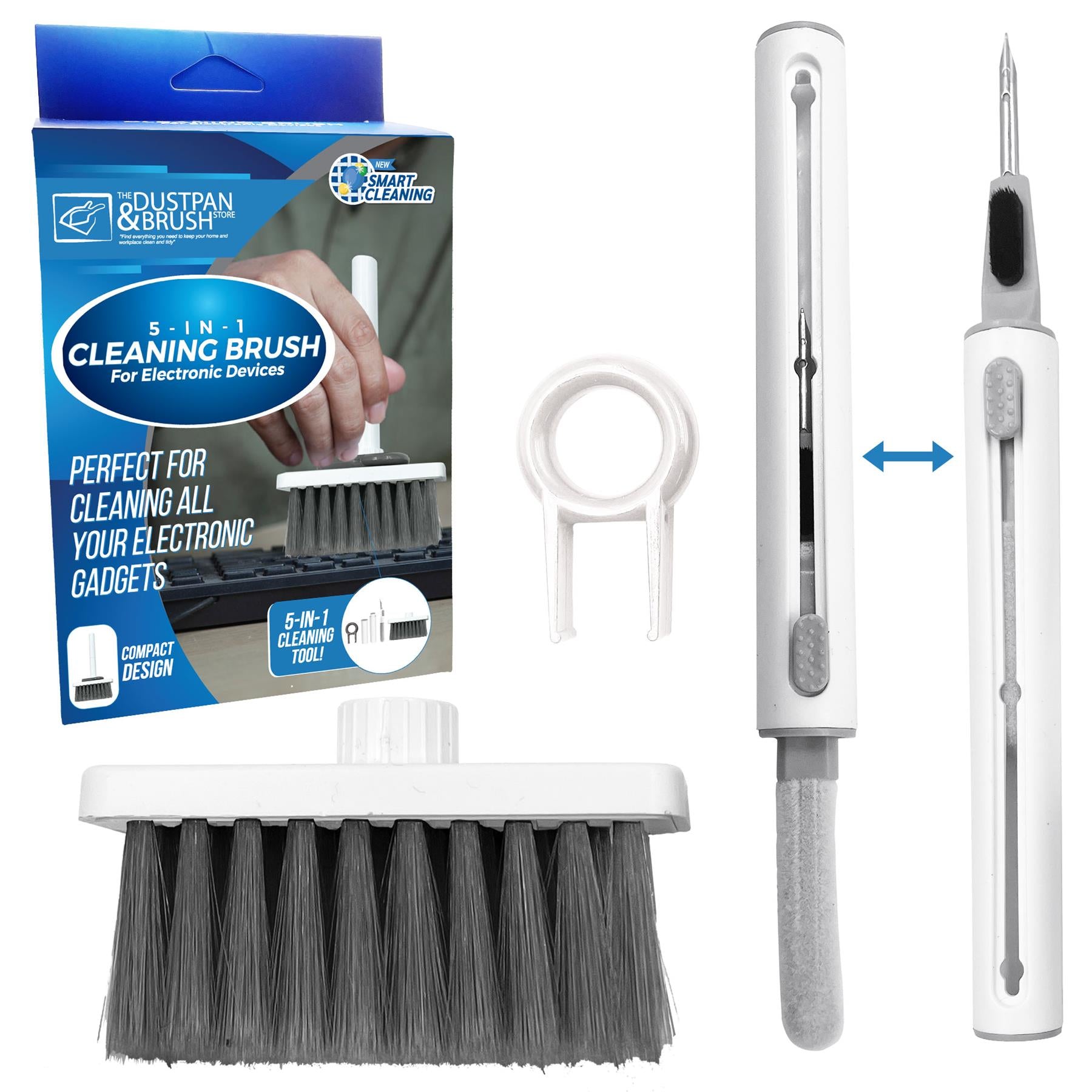 5 in 1 Electronics Cleaning Brush - The Dustpan and Brush Store