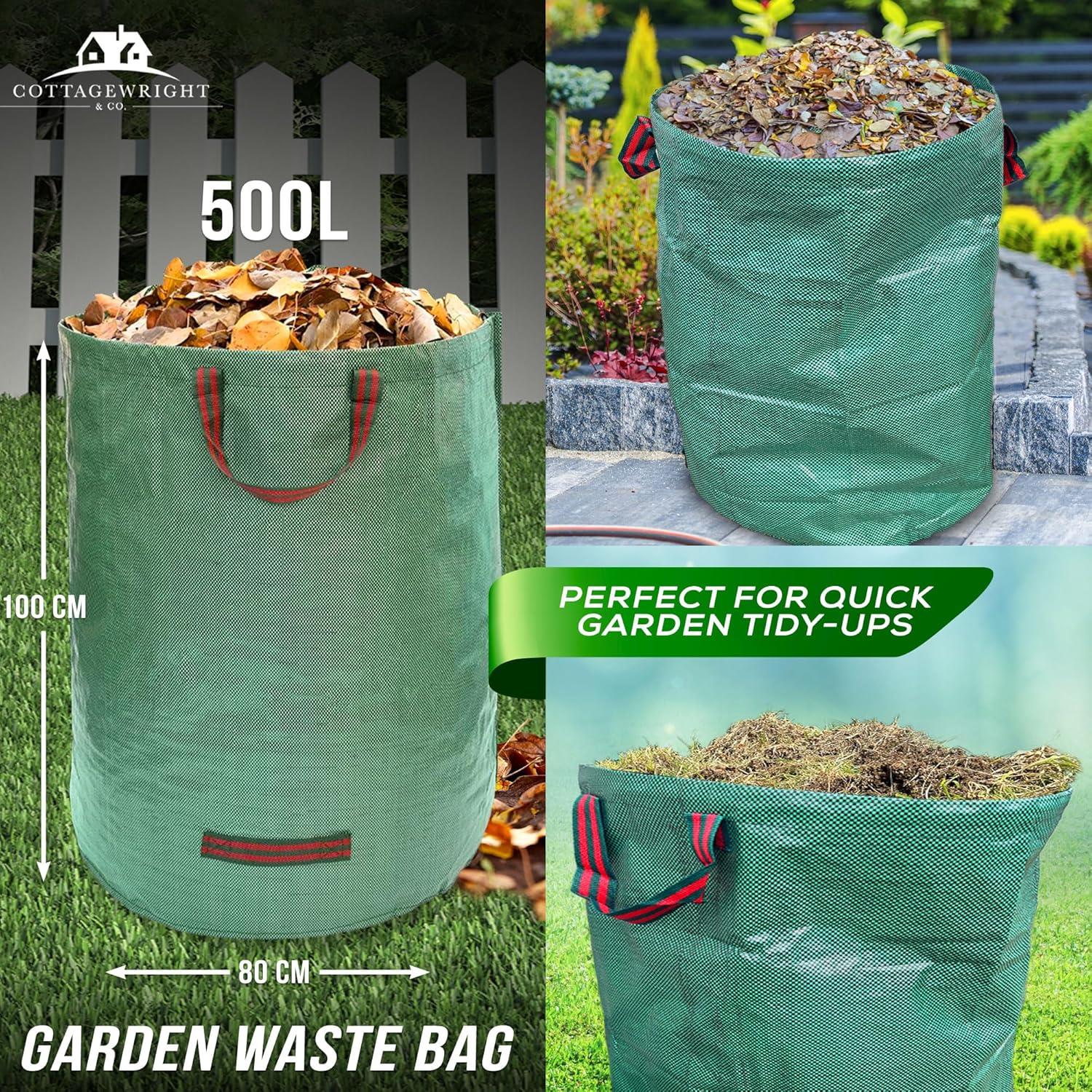 Garden Waste Bag 500L - The Dustpan and Brush Store