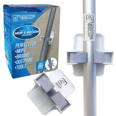 Broom & Mop Holder - Pack of 2