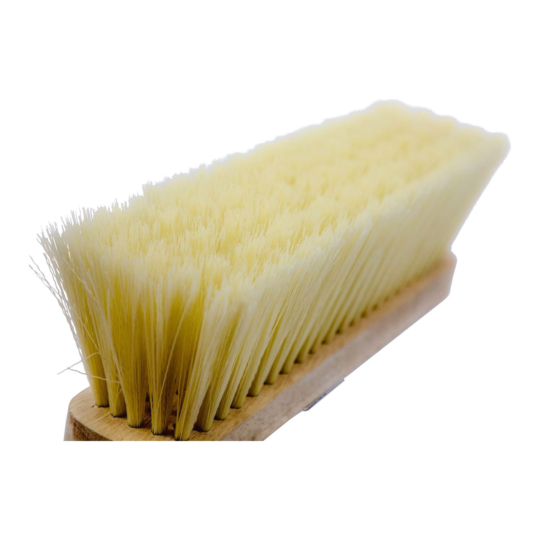Close up shot of the Soft PVC Synthetic Bristles on a white background